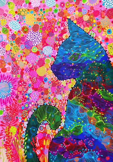 Enjoy wanderlust cat puzzle 3000 pieces