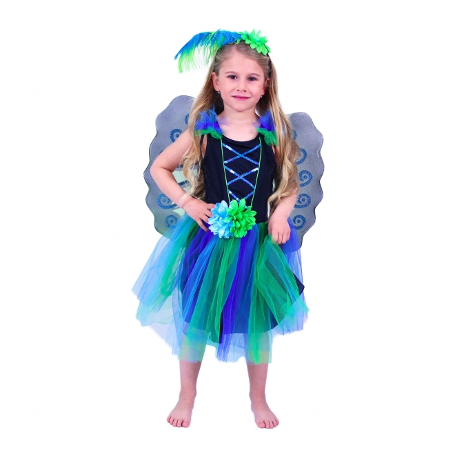 Peacock Fairy Costume for Girls