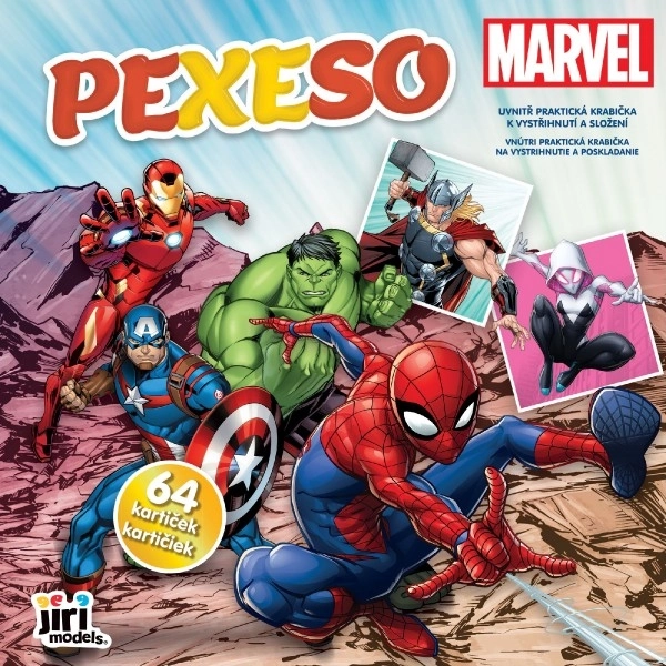 Marvel Heroes Memory Game Book