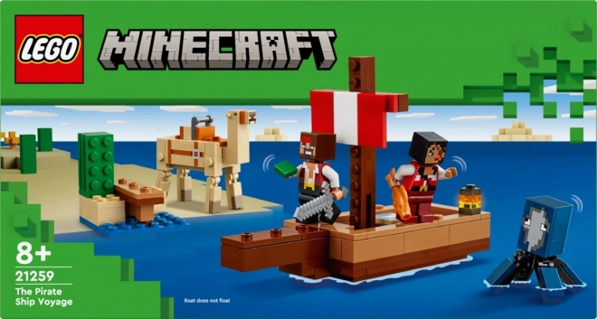 LEGO Minecraft Pirate Ship Adventure