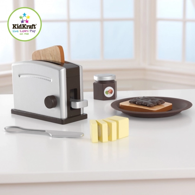 Espresso toaster play set for kids