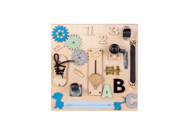 Wooden Sensory Manipulation Board