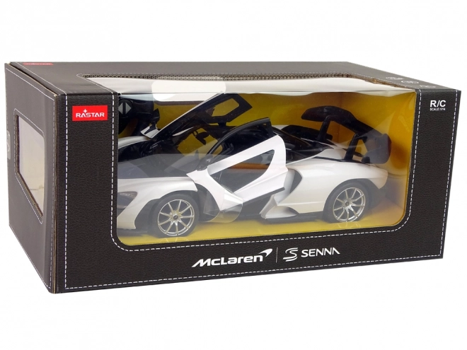 Auto R/C McLaren Senna Rastar 1:14 bílý s dálkovým ovládáním