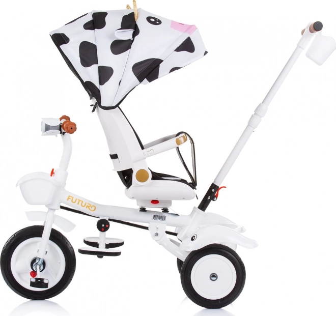 Chipolino Tricycle With Canopy Futuro 2-in-1 Cow