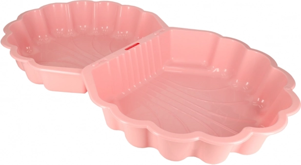 Bac à sable refermable Coquille 2 en 1 - rose