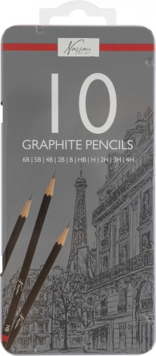 Wide range of grades 6B–4H