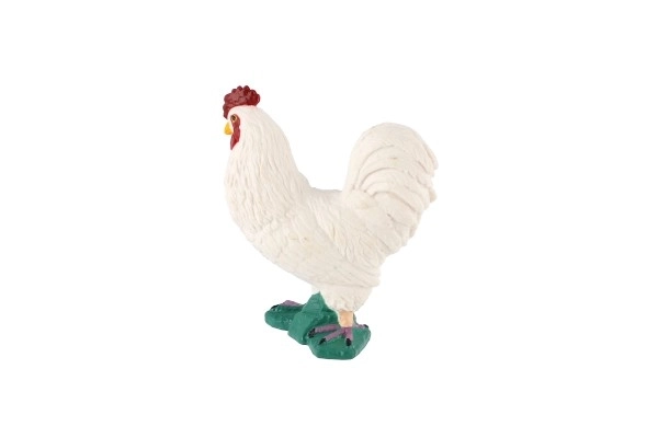 White Rooster - Domestic Chicken Toy