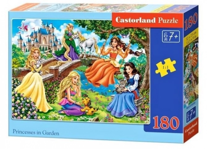 Princesses in Garden Puzzle