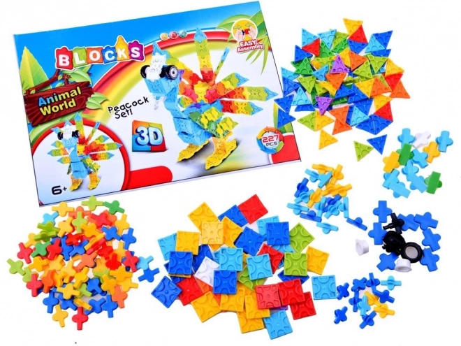 Colorful 3D Creative Blocks Set