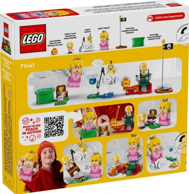 Interactive LEGO Peach Adventure Set