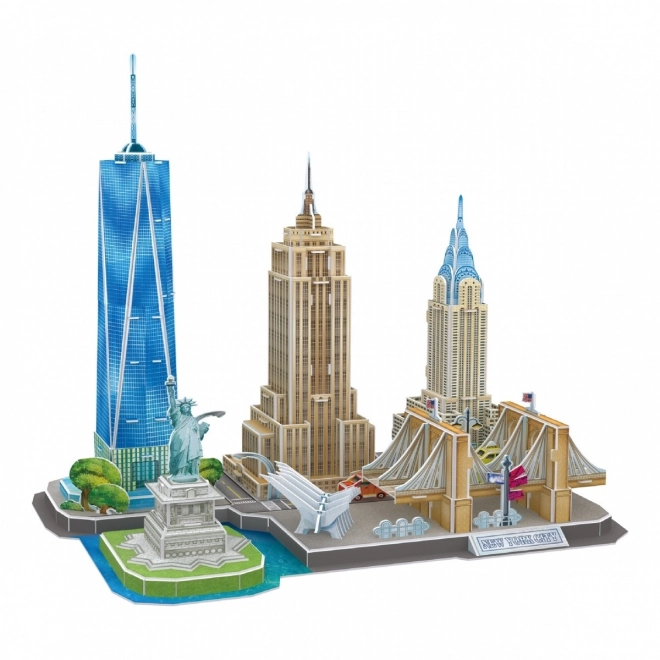 3D Puzzle City Line New York