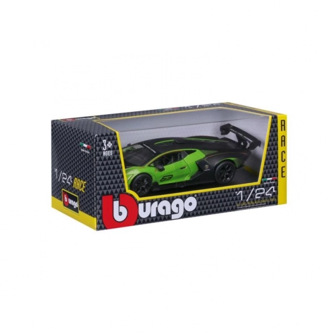 Bburago Lamborghini Essenza SCV12 Green Model Car