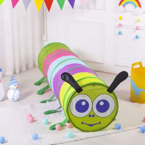 Children's Tunnel Tent - Caterpillar