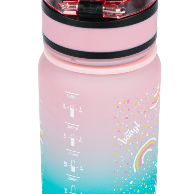 Tritan Drinking Bottle Gradient Rainbow 350 ml