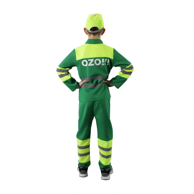 Children's Garbage Collector Costume