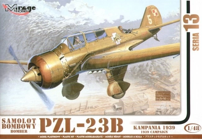 Mirage PZL-23B Karaś Model Kit
