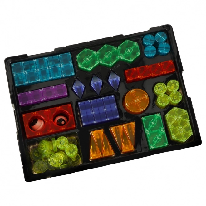 Luminous Magnetic Blocks Set 134 Pieces