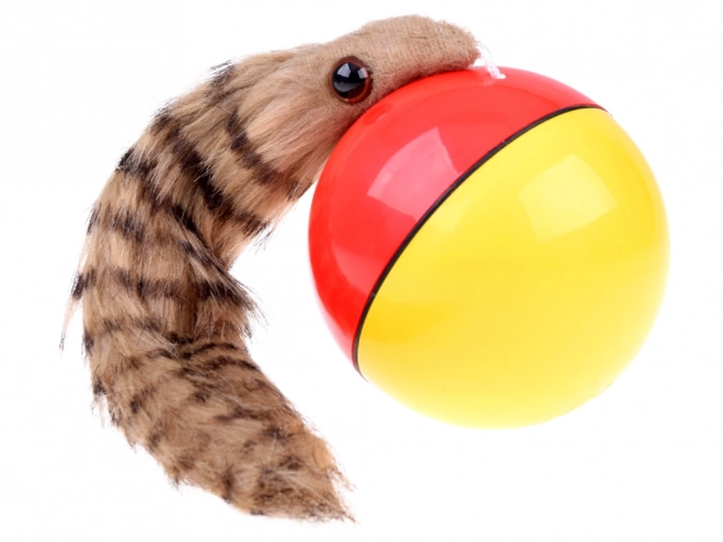 Chase Ball with Fluffy Tail - Ferret