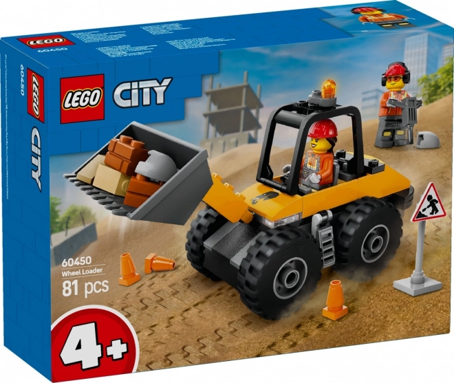 Lego City Yellow Wheel Loader