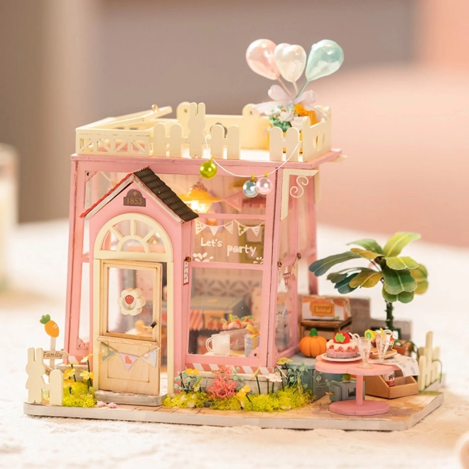 Miniature Dollhouse Holiday Party by Robotime