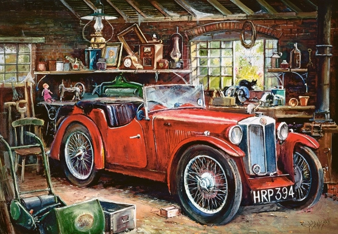 Vintage Garage Puzzle 1000 Pieces