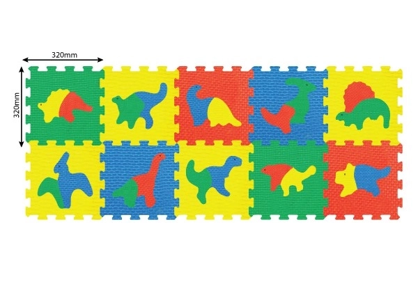 Soft Dinosaur Puzzle Blocks