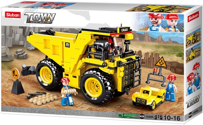 Sluban Town Builders Dump Truck Set