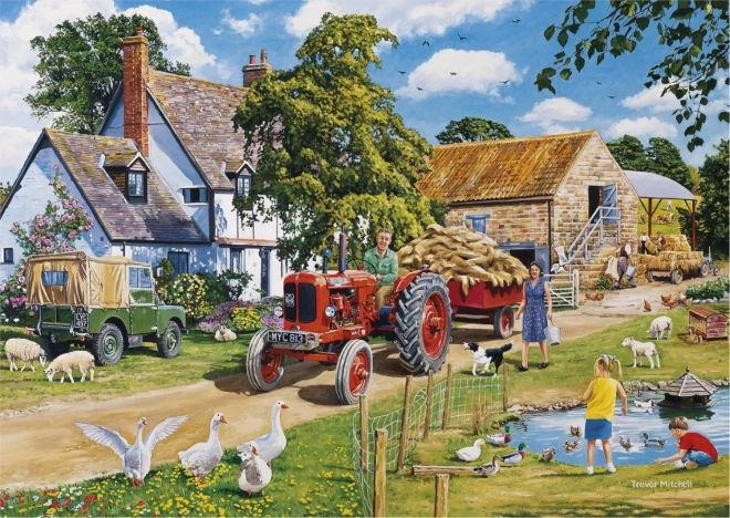 Gibsons Four Seasons Farm Puzzle Set