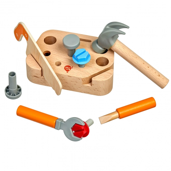 Lucy & Leo Little Carpenter - Wooden Tool Set