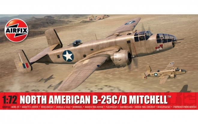 Model Plastic Plane North American B-25 Mitchell