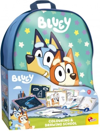 Bluey Drawing School Backpack Set
