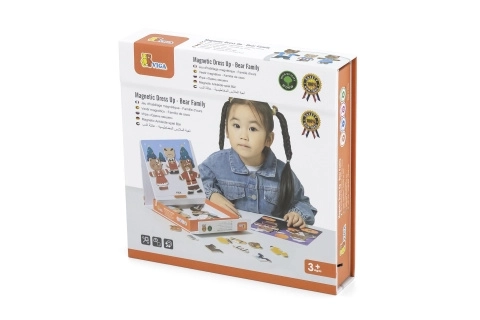 Wooden Magnetic Dress-Up Set