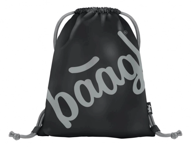 Baagl Black Skate Gym Bag