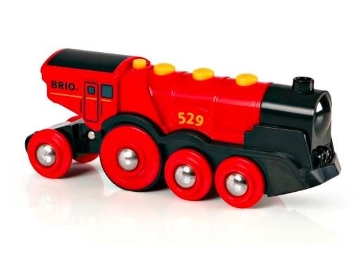 Classic Red Locomotive Toy