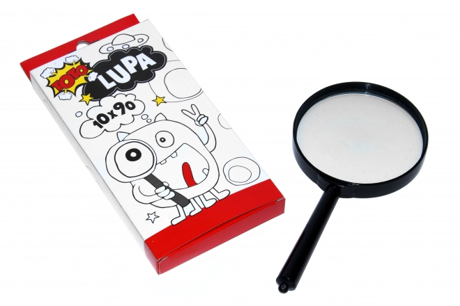 Reading magnifier 10x90 mm