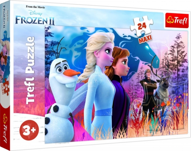 Frozen 2 Maxi Floor Puzzle with Free Bonus Puzzle