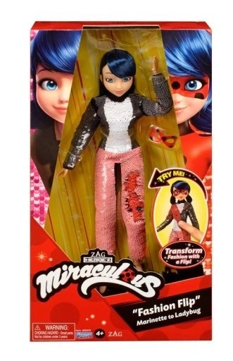 Miraculous Fashion Flip Ladybug Doll