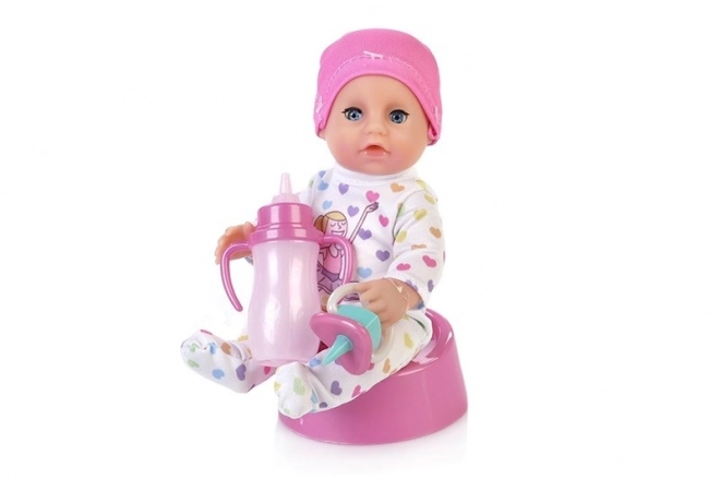 Doll Natalia Peeing Baby 17 cm