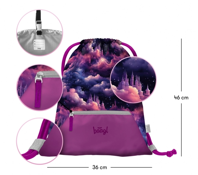 Unicorn Kingdom Bag with Pocket