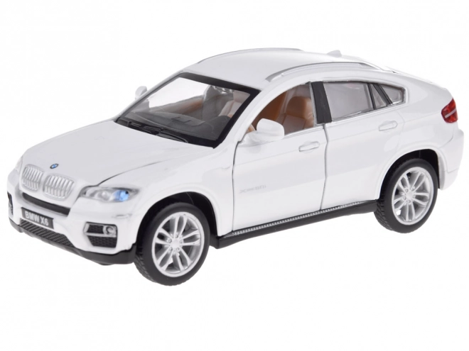 BMW X6 Metal Model Car 1:32 Scale with Lights and Sound