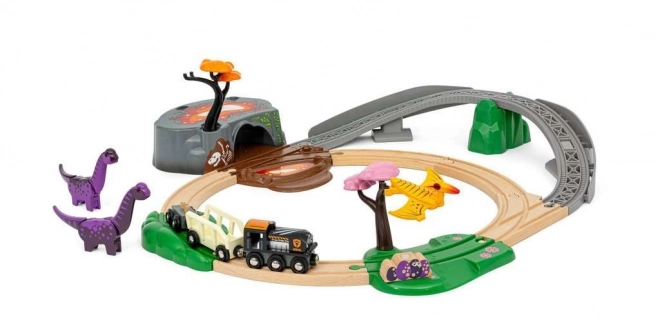 Dino Adventure Train Set