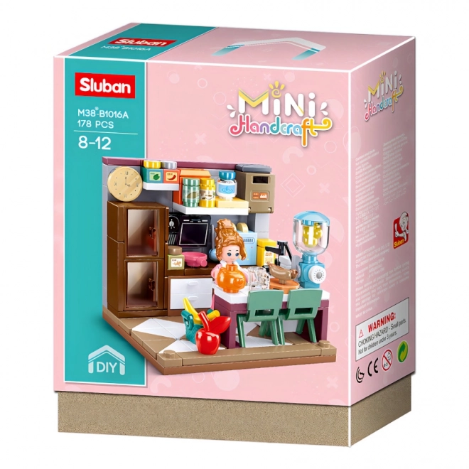 Sluban Girls Dream Mini Handcraft Kitchen Set