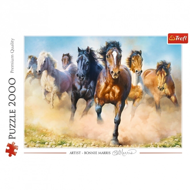 Galloping Horses Puzzle 2000 Pieces