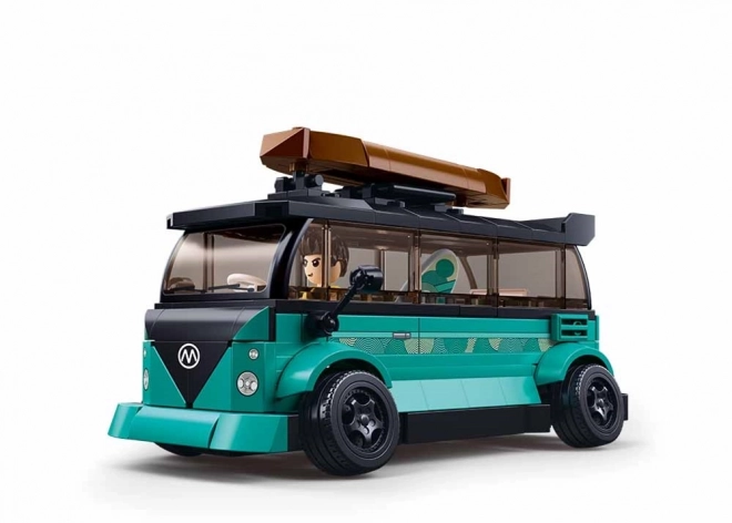 Sluban Model Bricks Surfer Car