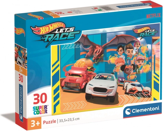 Clementoni Puzzle Hot Wheels