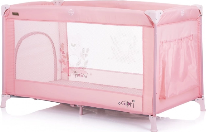 Travel Crib Capri by Chipolino in Rose Water – Rose Water