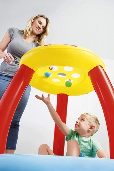 Fisher Price Cradle with Canopy and Balls Animal Friends 89 x 89 x 84 cm