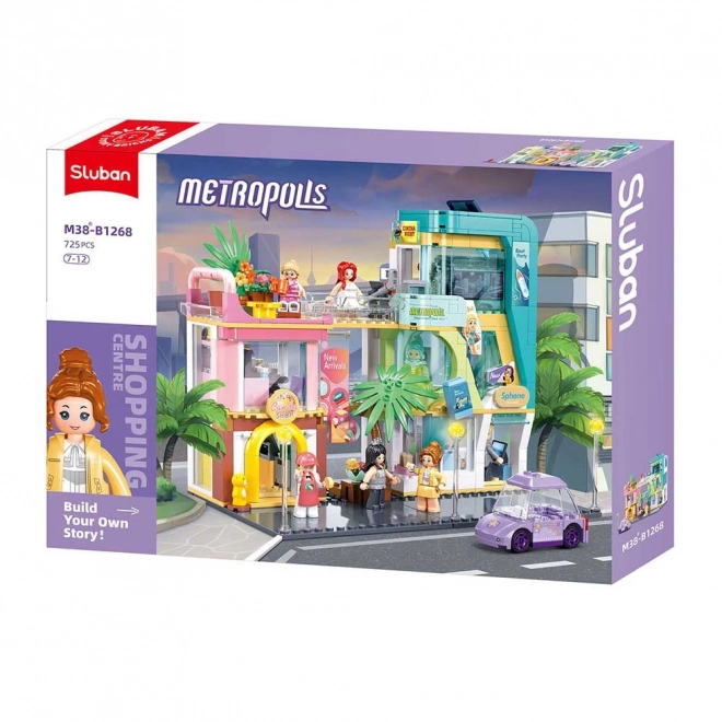 Sluban Metropolis Shopping Center Building Set