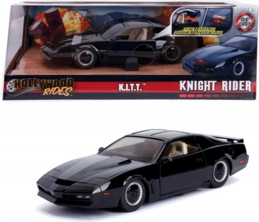 kovový model auta KNIGHT RIDER KITT 1:24
