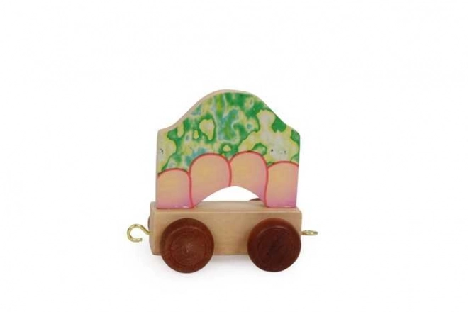 Small Foot Alphabet Train Wagon Dragon Body